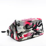 thumbnail Christian Dior x Anselm Reyle Camouflage Canvas Boston Bag PHW - L'UXE LINK
