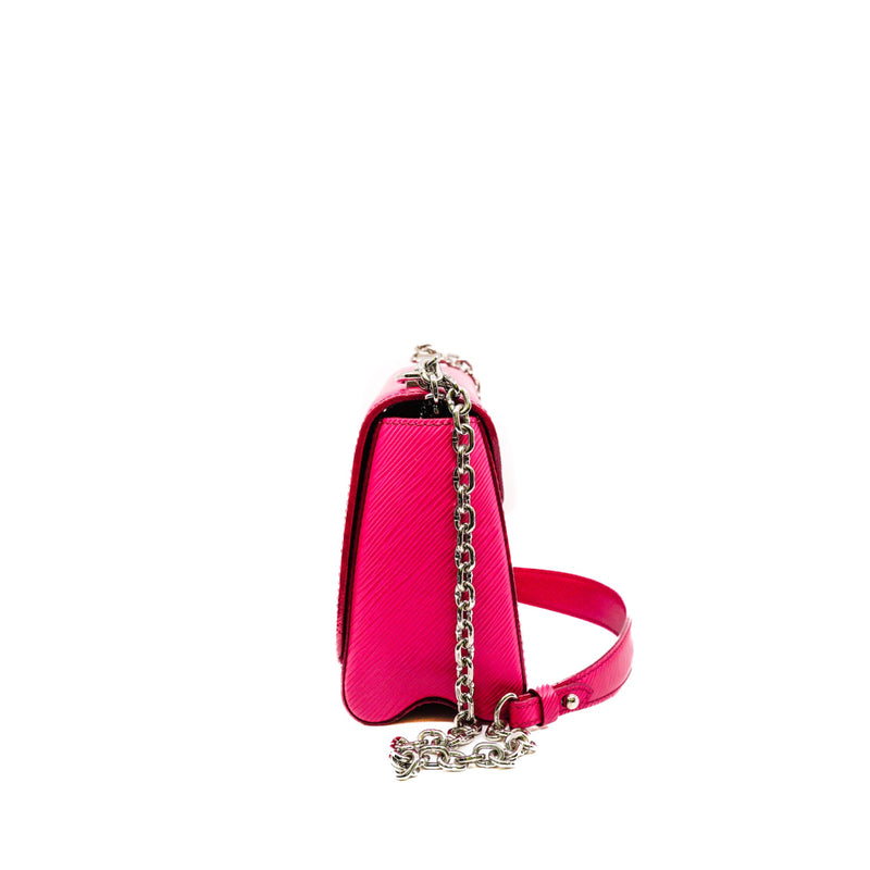 MM twist in epi grained leather rose pink phw 2016