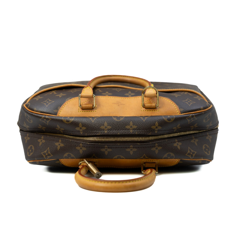 Deauville Monogram Canvas Brown Handbag GHW - L'UXE LINK