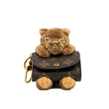 thumbnail cute cat pouch earphone case monogram canvas