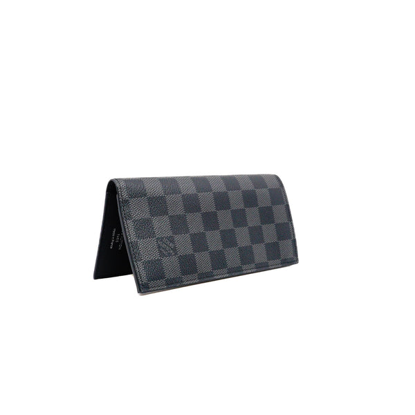 long wallet black/grey damier graphite