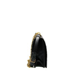 thumbnail large diorama bag in dark grey leather ghw 2017