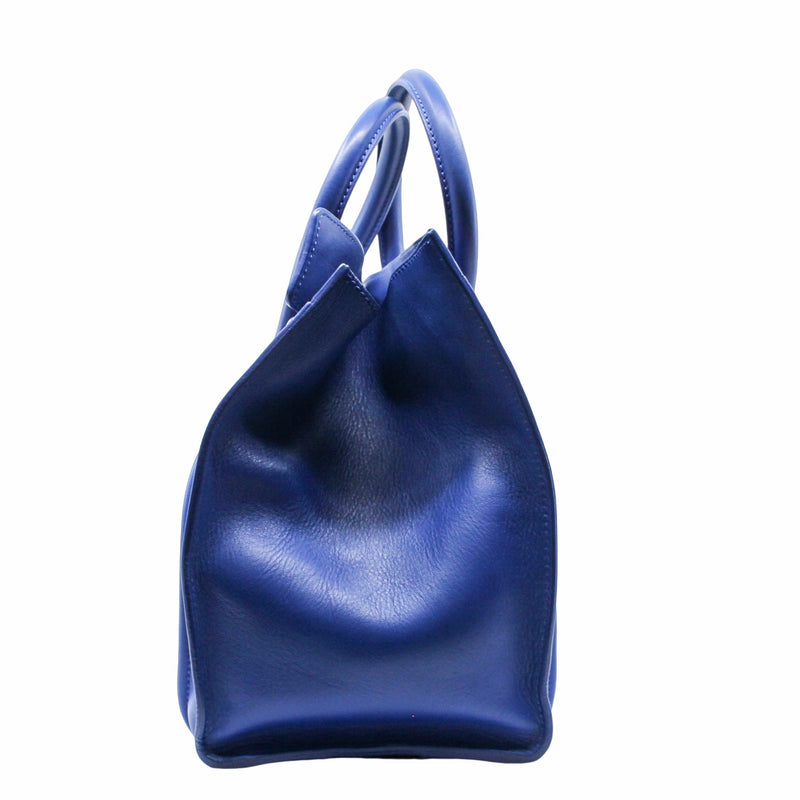 Luggage  mini leather blue ghw - L'UXE LINK