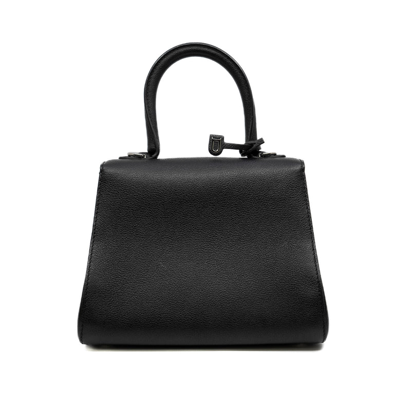 mini Brilliant Crossbody Bag in calfskin black phw
