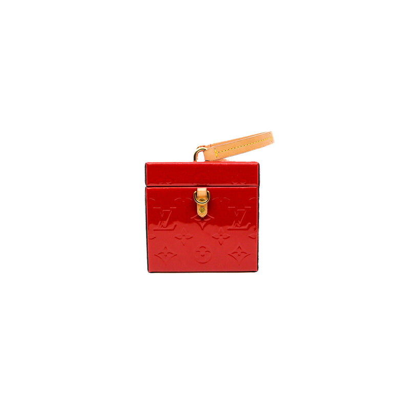 box patent red monogram rrp4000+