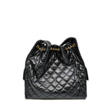 thumbnail large 25 bag in shiny calfskin black ghw #UJE7