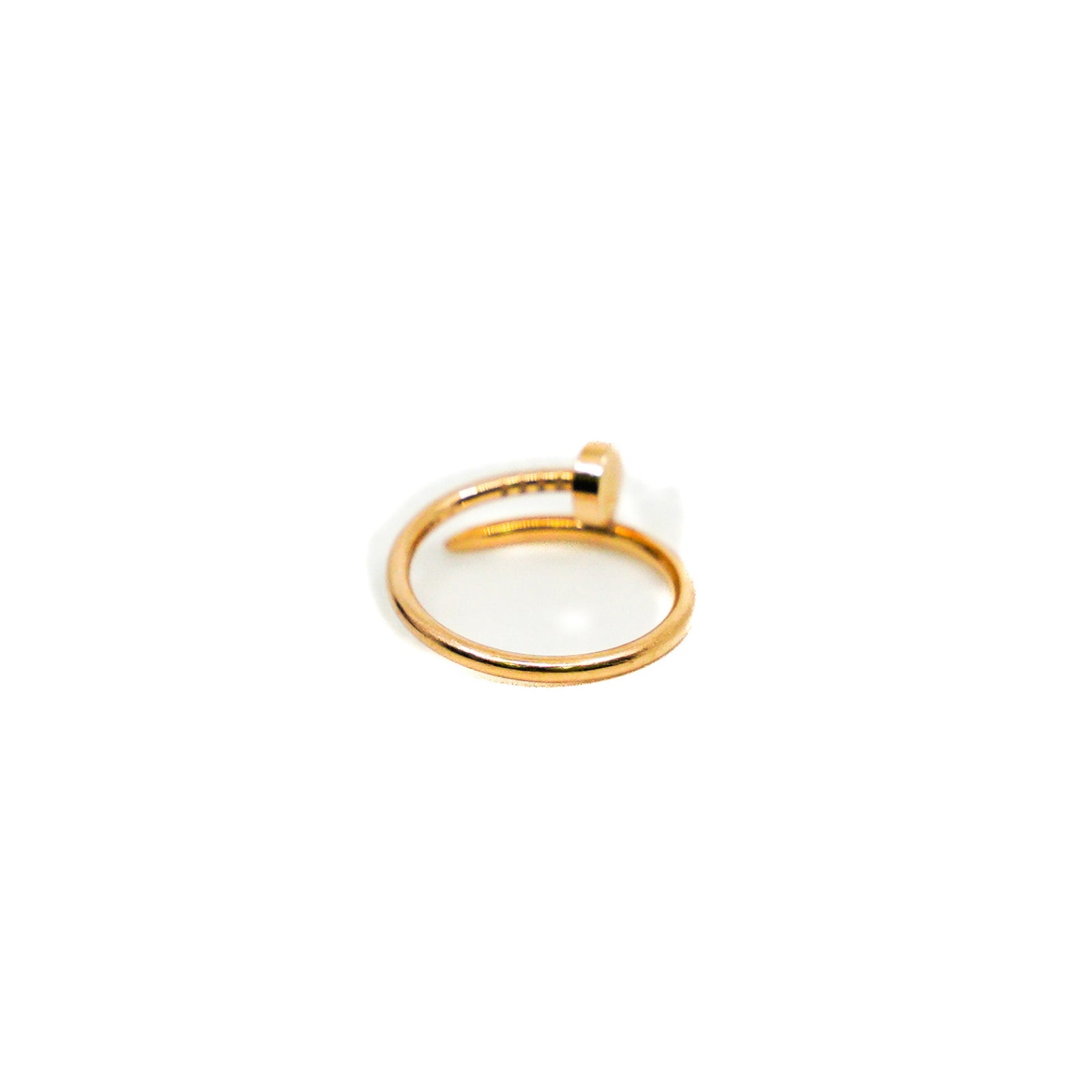 Small Juste Un Clou Ring In Rose Gold Size 53 – L