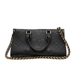 thumbnail onthego east west in monogram empreinte leather black ghw