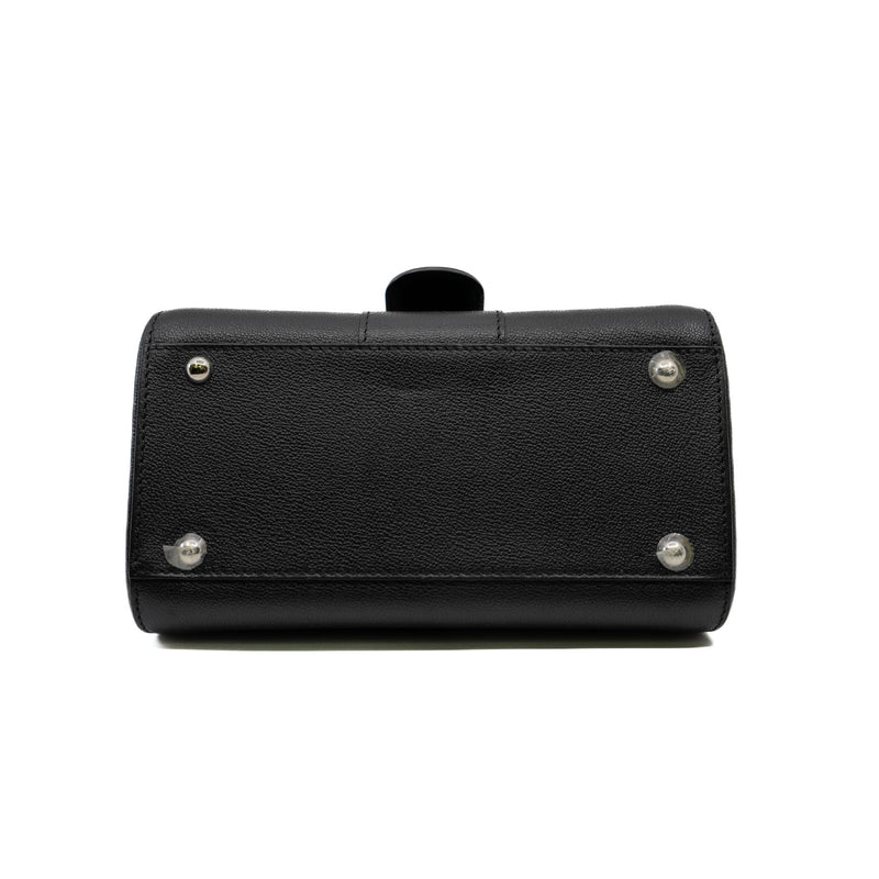 mini Brilliant Crossbody Bag in calfskin black phw