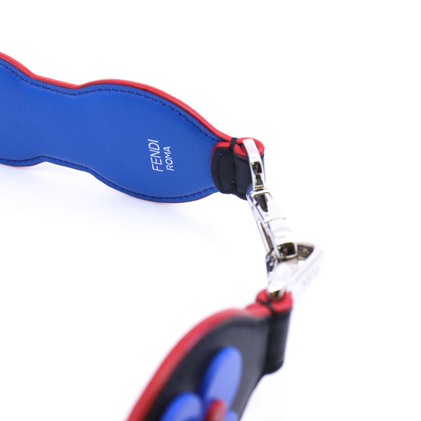 blue flow strap in black phw - L'UXE LINK