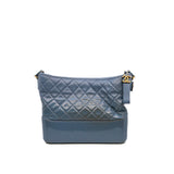 thumbnail large Gabrielle HoBo in blue calfskin multicolor hardware Seri 25