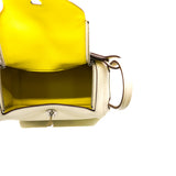 thumbnail Mini lindy in nata/ yellow swift U stamp phw