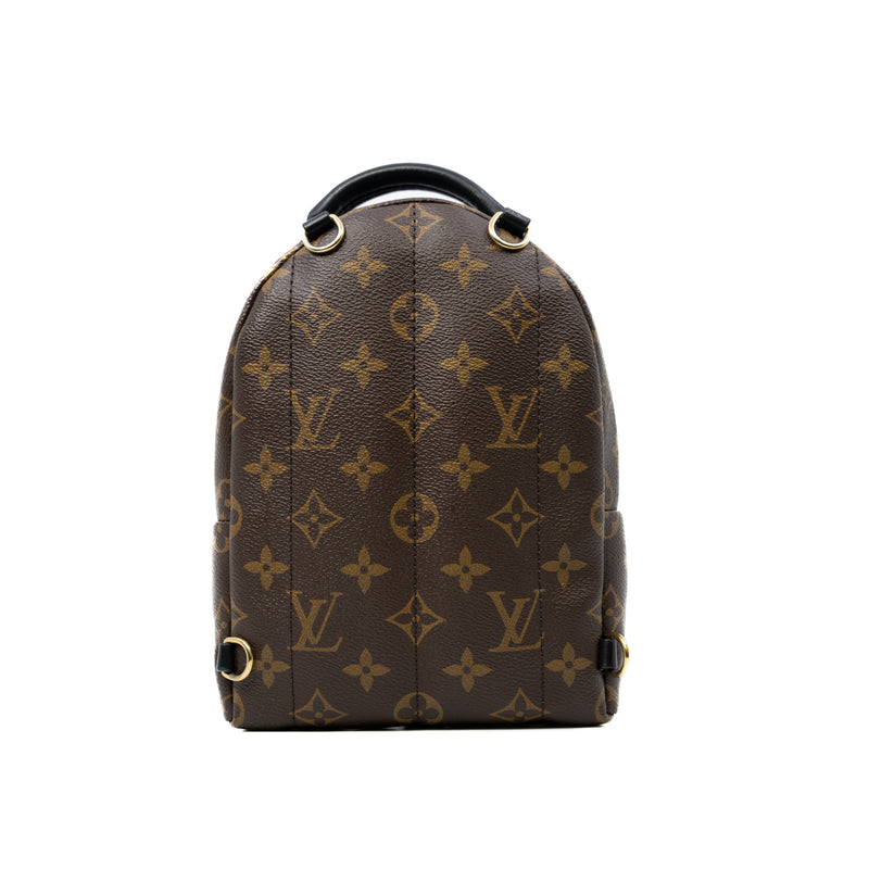 louis vuitton backpack two strap Mini Palm Springs Backpack In Monogram Leather With Double Straps GHW – L'UXE LINK