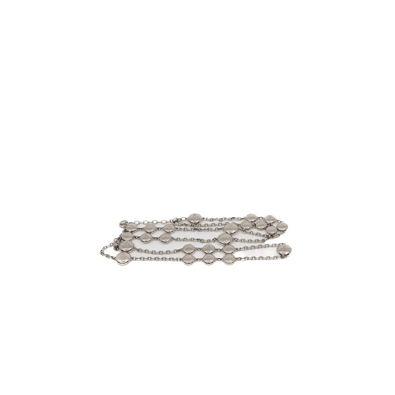 Studs Sautoir necklace in phw rrp1620