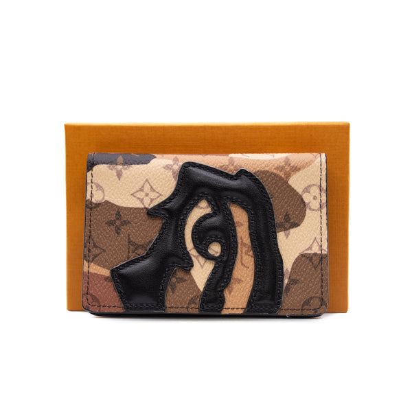 pocket organizer in monogram other canvas brown/beige