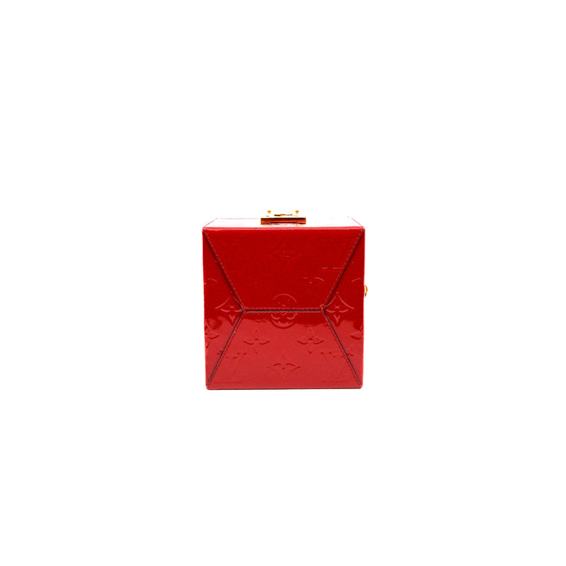 box patent red monogram rrp4000+