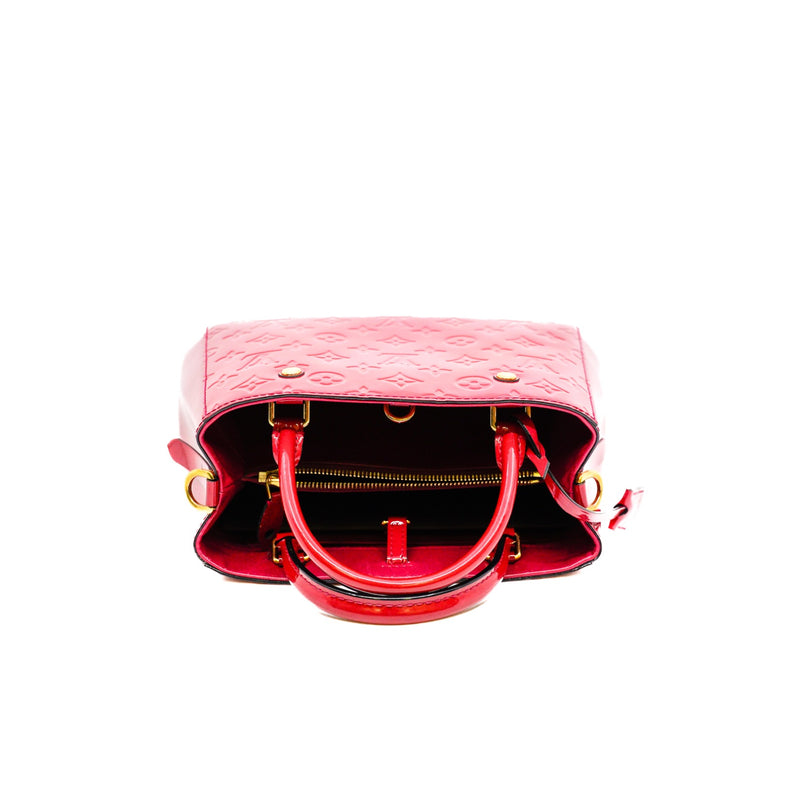 Montaigne BB in Monogram vernis red ghw 2015