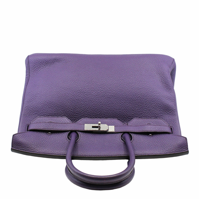 birkin 35cm togo purple phw
