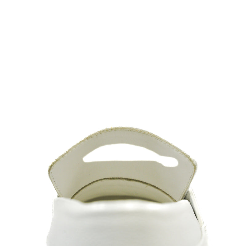 Gatsby White Calfskin Loafers Size 37 - L'UXE LINK