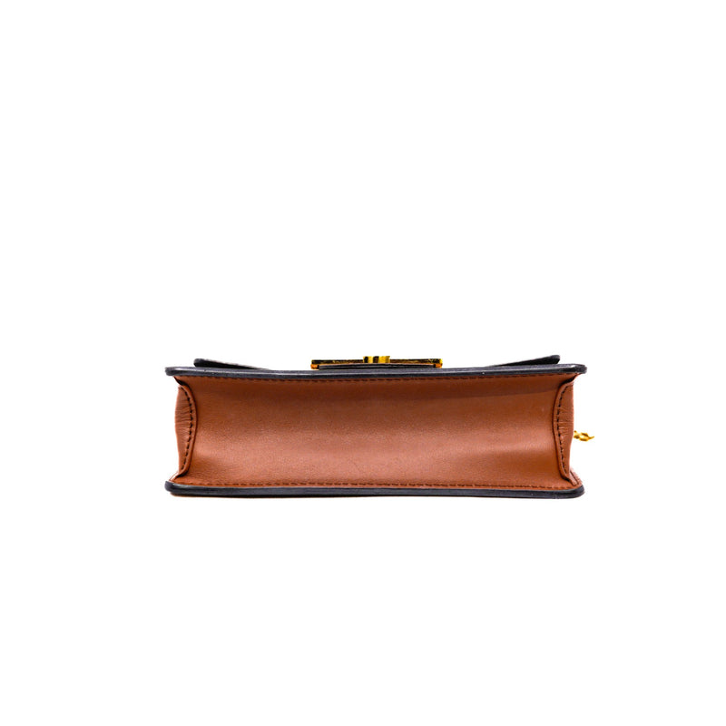 mini dauphine in monogram reverse canvas ghw #