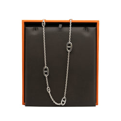 Farandole Sterling Silver Long Necklace 160 - L'UXE LINK