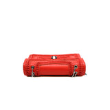 thumbnail medium serpenti handbag in red calfskin phw