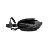 thumbnail Quilted belt bag in black calfskin phw Seri 31