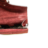 thumbnail small dionysus blooms chain bag in GG/suede pink phw