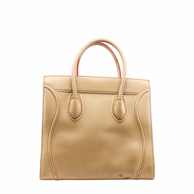 Phantom Bag Leather Medium beige ghw - L'UXE LINK