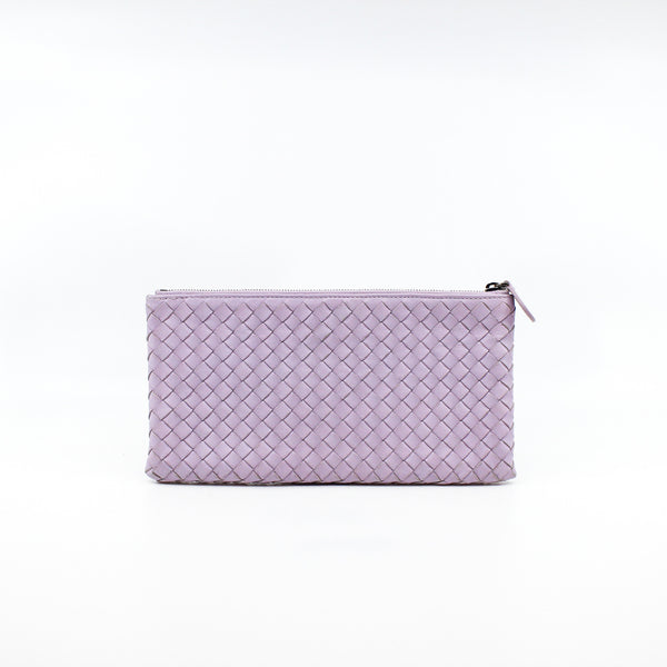 zippy clutch light purple