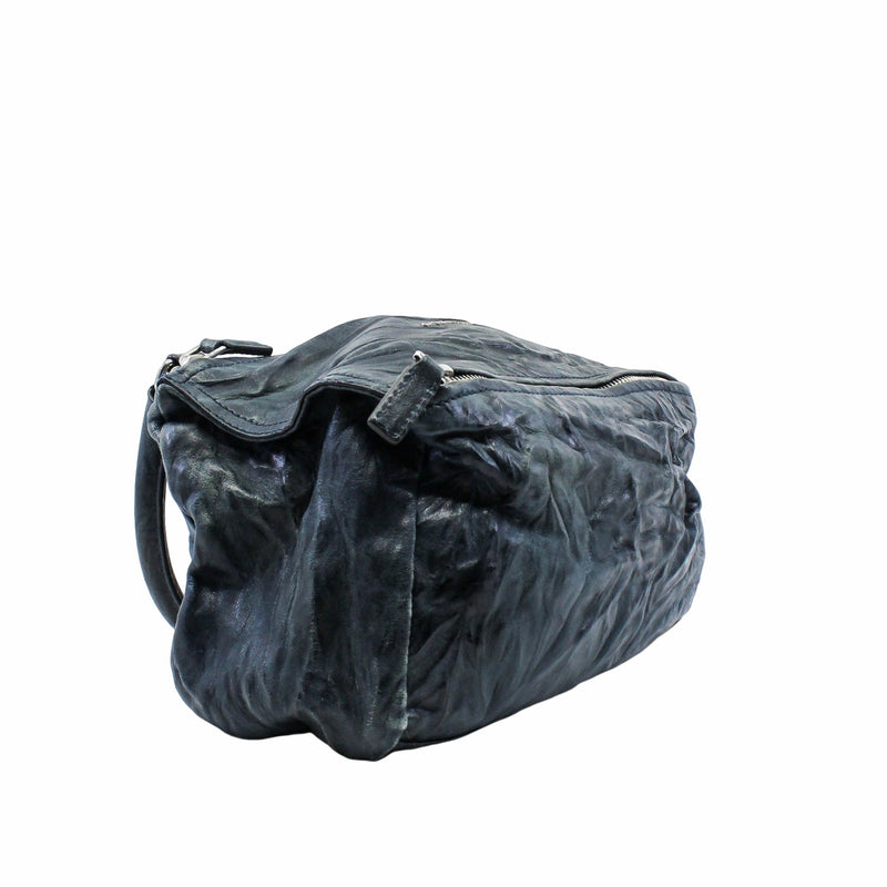 Pandora Bag Leather Small dark green shw - L'UXE LINK