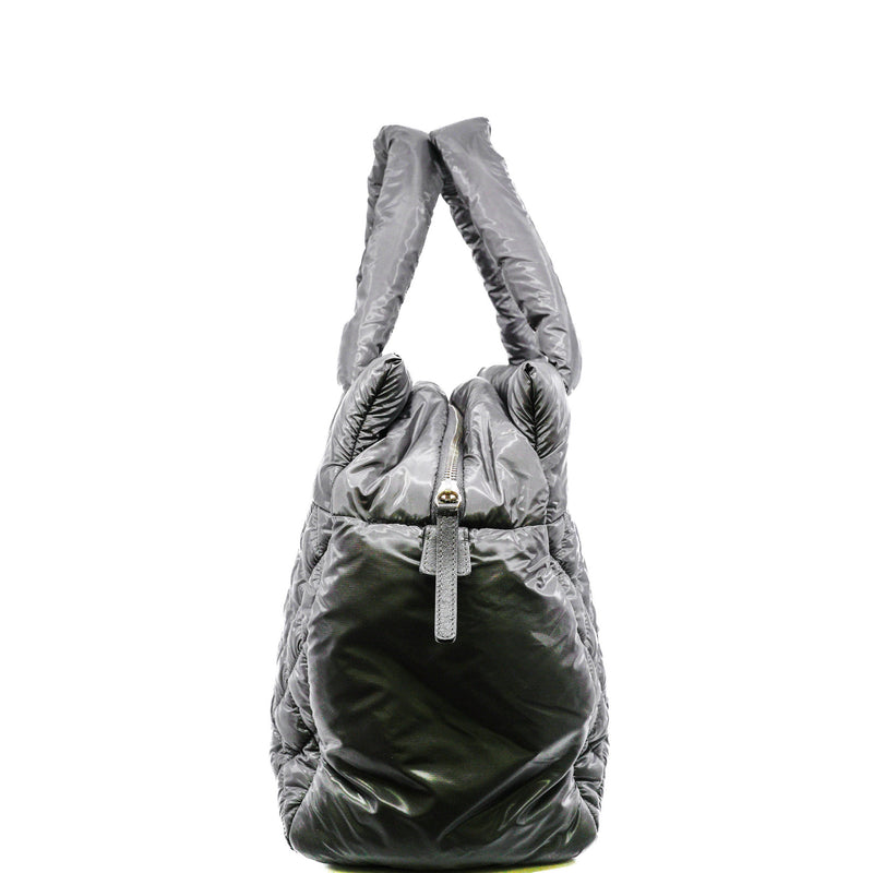 large rain tote in grey - L'UXE LINK