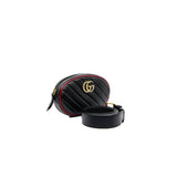 thumbnail GG marmont belt bag in black/red ghw