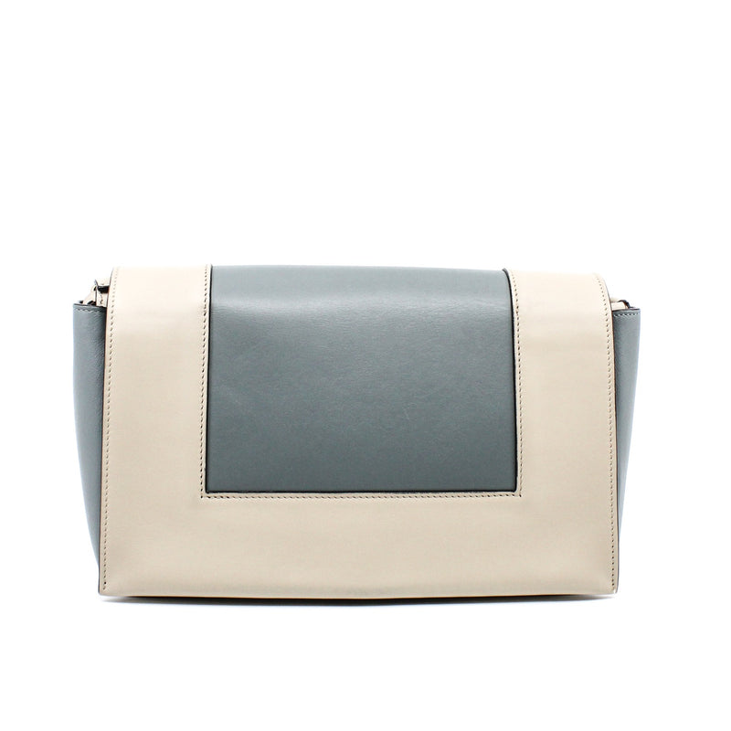 Frame Shoulder Bag beige mix gray blue - L'UXE LINK
