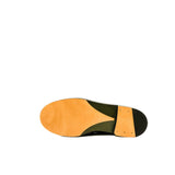 thumbnail loafer with chanel logo in dark green patent #36.5