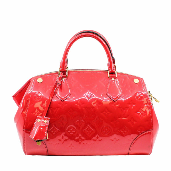 Santa Monica Tote Bag patent leather  red ghw