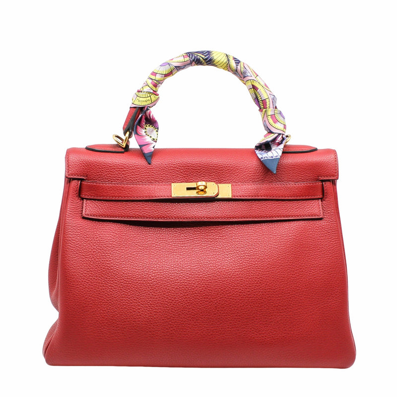 Hermes kelly 32 red Clearance