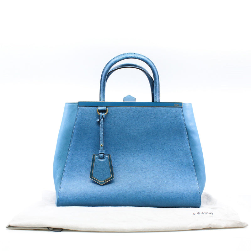 2 jours tote  in lake blue - L'UXE LINK