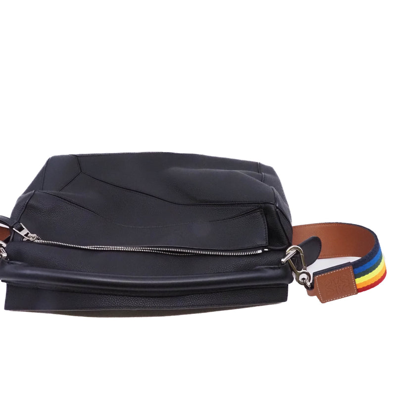 large puzzle in calfskin black phw - L'UXE LINK
