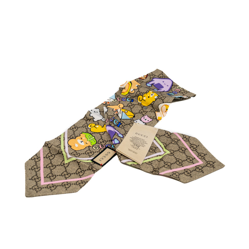 limited animal double g neck bow - L'UXE LINK