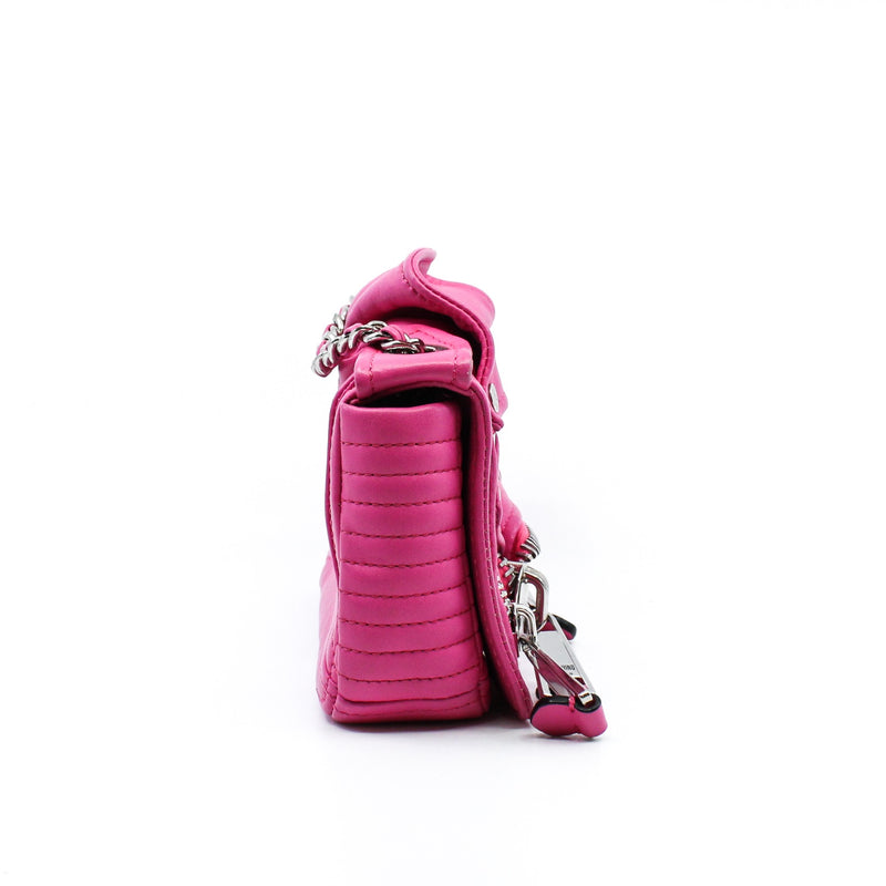 moschino chain bag in pink - L'UXE LINK