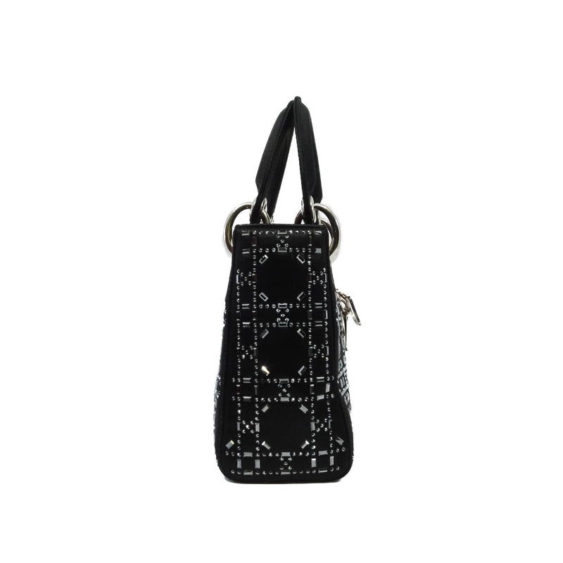 mini lady with crystal in stain black phw 2016 - L'UXE LINK