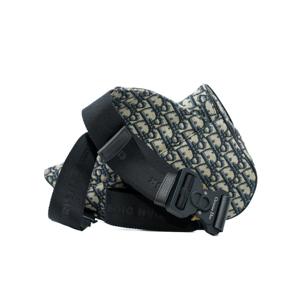 MM saddle in fabric blue #2020 - L'UXE LINK