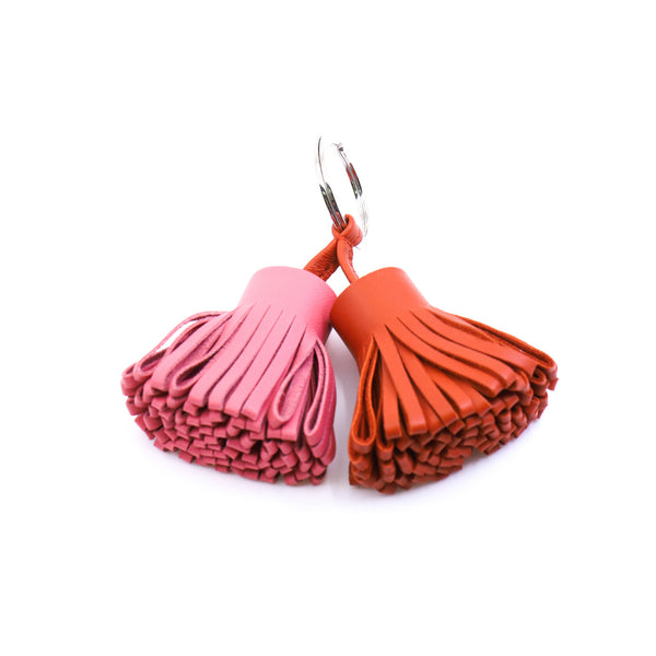 CARMEN DUO key ring  in pink/pumkin phw