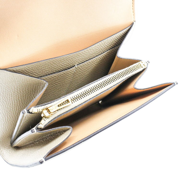 constance compact wallet s2 epsom ghw X stamp - L'UXE LINK