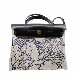 herbag 31cm horse blue with black phw D stamp - L'UXE LINK