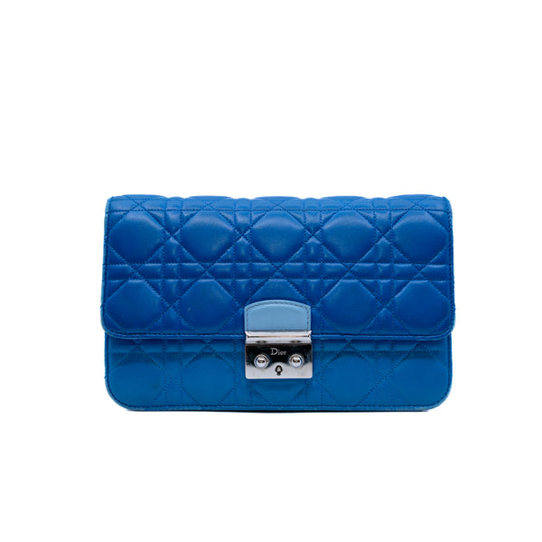 new lock woc in lambskin blue phw 2015