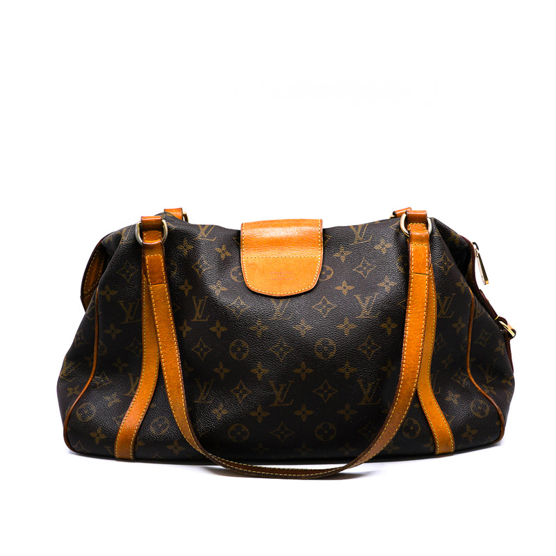 lv shoulder zippy bag monogram