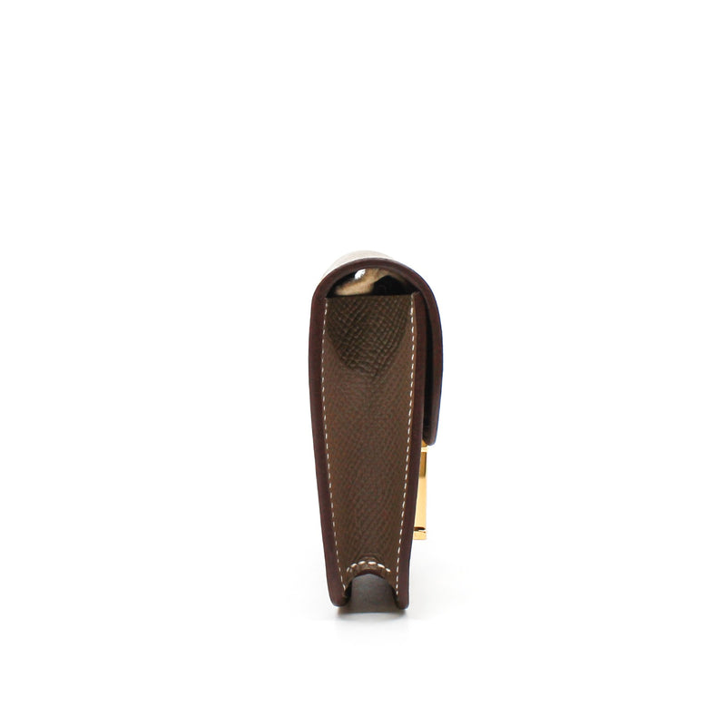 constance slim epsom etoupe ghw - L'UXE LINK