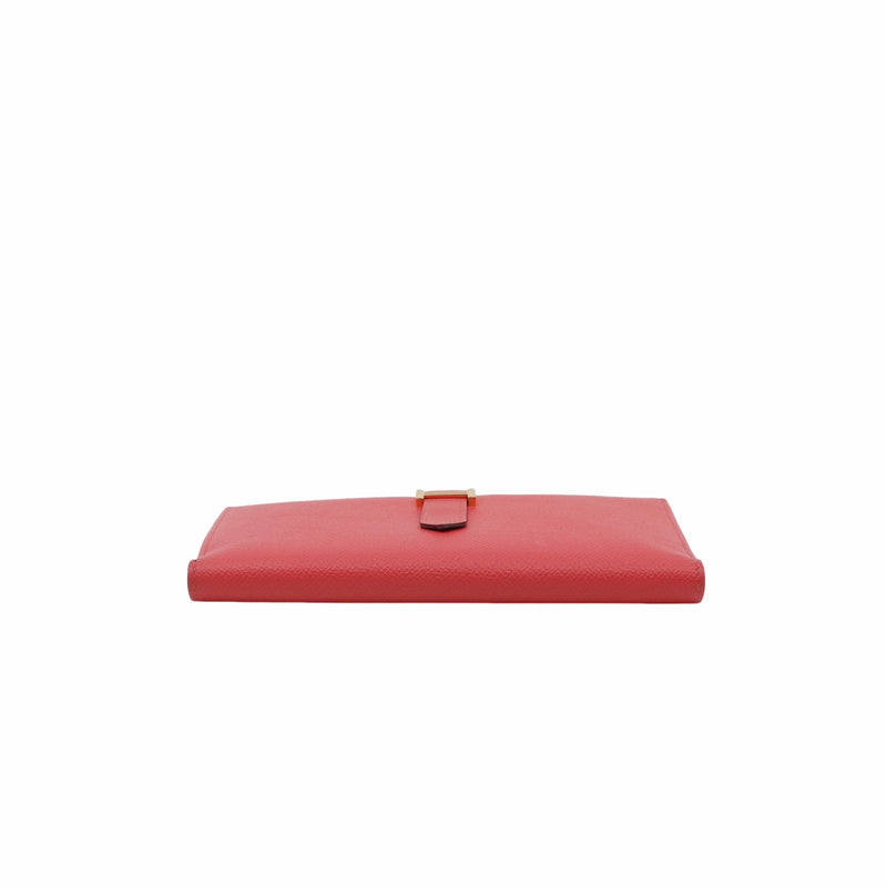 bearn wallet in 3 compartment red GHW